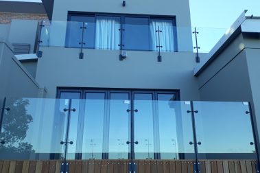 Glass balustrades and handrail custom project Port Elizabeth