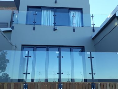 Glass balustrades and handrail custom project Port Elizabeth