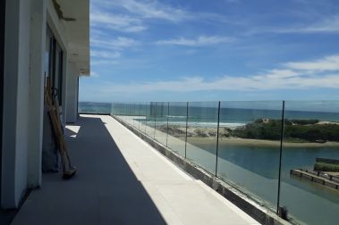 Glass balustrades residential installation