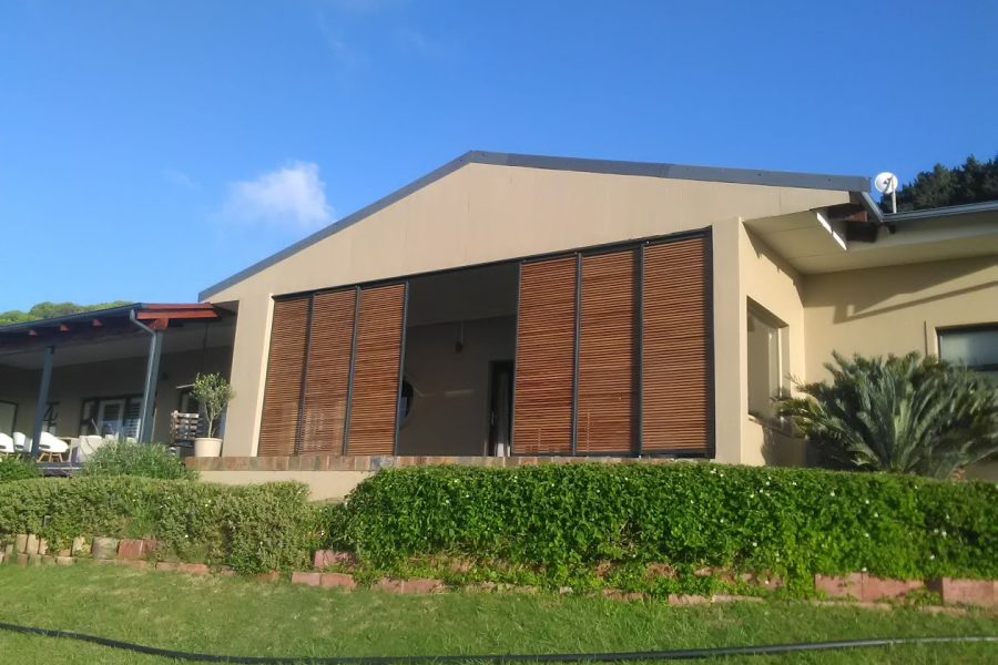 Wooden roller door shutter gate