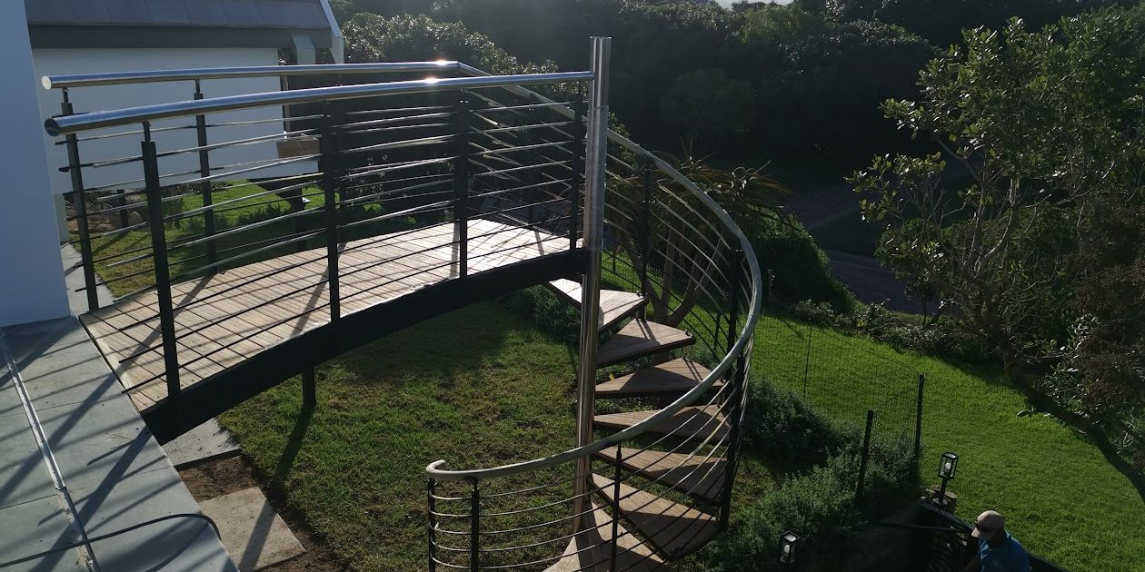 Spiral Stainless Steel Staircases