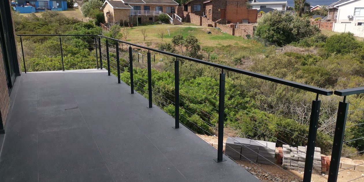 Custom fabricated handrails