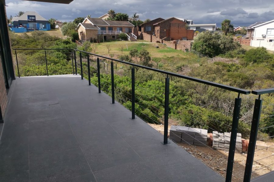 Custom fabricated handrails